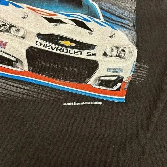 Stewart Haas Racing Tony Steward #14 Car Racing T-Shirt - Picture 7 of 7